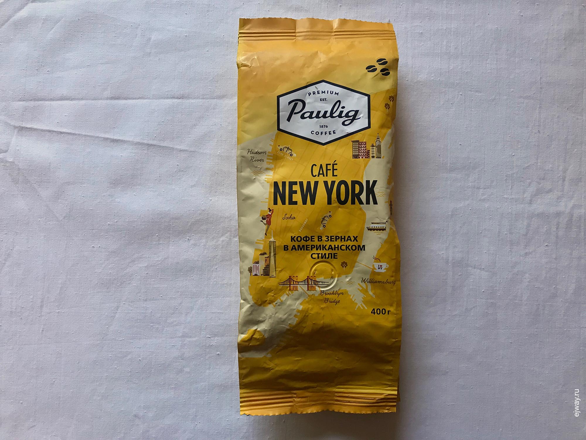 Россия, Москва, New York. Paulig, ejway.ru, кофе в зернах на 3